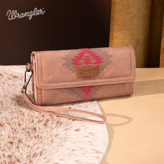 Wrangler Aztec Embroidered Tote Bag