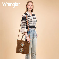 Wrangler Sherpa Aztec Sherpa Tote Bag