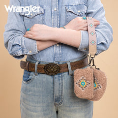 Wrangler Sherpa Aztec Sherpa Tote Bag