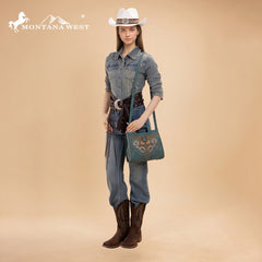 Montana West Western Embroidered Handbag