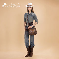 Montana West Western Embroidered Handbag