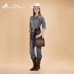 Montana West Western Embroidered Handbag