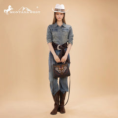 Montana West Western Embroidered Handbag