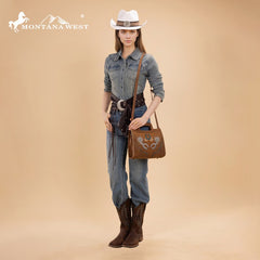 Montana West Western Embroidered Handbag