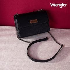 Wrangler Vintage Flap Crossbody Purse