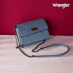 Wrangler Vintage Flap Crossbody Purse