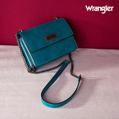 Wrangler Vintage Flap Crossbody Purse