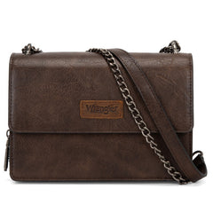 Wrangler Vintage Flap Crossbody Purse
