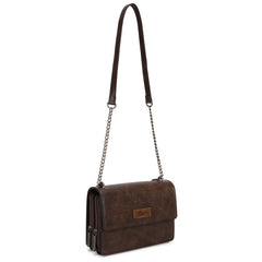 Wrangler Vintage Flap Crossbody Purse