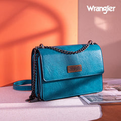 Wrangler Vintage Flap Crossbody Purse