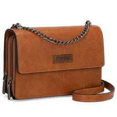 Wrangler Vintage Flap Crossbody Purse
