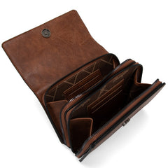 Wrangler Vintage Flap Crossbody Purse