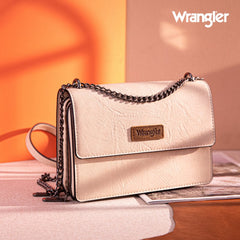 Wrangler Vintage Flap Crossbody Purse