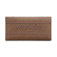 Wrangler Long Wallet with Detachable Zipper Pocket