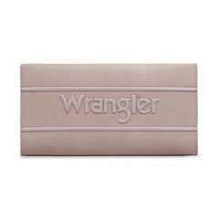 Wrangler Long Wallet with Detachable Zipper Pocket
