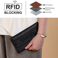 Wrangler Long Wallet with Detachable Zipper Pocket