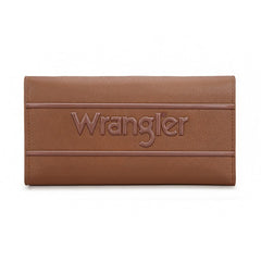 Wrangler Long Wallet with Detachable Zipper Pocket