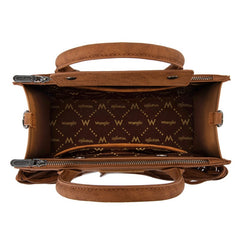 Wrangler Western Braided Fringe Tote Bag