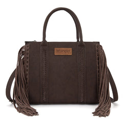Wrangler Western Braided Fringe Tote Bag