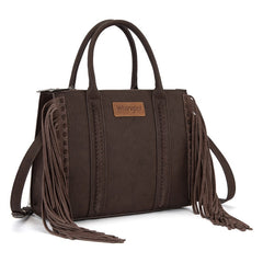 Wrangler Western Braided Fringe Tote Bag