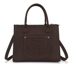 Wrangler Western Braided Fringe Tote Bag