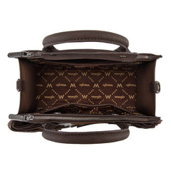 Wrangler Western Braided Fringe Tote Bag