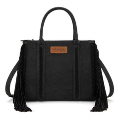 Wrangler Western Braided Fringe Tote Bag