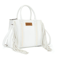 Wrangler Western Braided Fringe Tote Bag