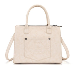 Wrangler Western Braided Fringe Tote Bag