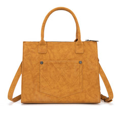 Wrangler Western Braided Fringe Tote Bag