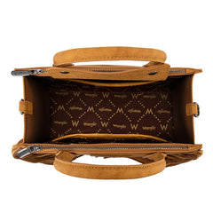 Wrangler Western Braided Fringe Tote Bag