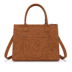 Wrangler Western Braided Fringe Tote Bag