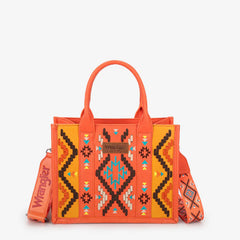 Wrangler Aztec Embroidered Whipstitch Tote Bag Set