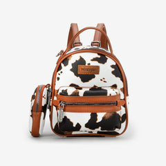 Wrangler Cow Print Mini Backpack