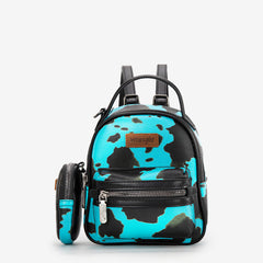 Wrangler Cow Print Mini Backpack