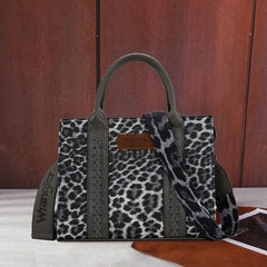 Wrangler Leopard Print Concealed Carry Tote