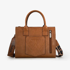 Wrangler Leopard Print Concealed Carry Tote