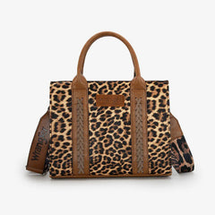 Wrangler Leopard Print Concealed Carry Tote