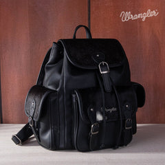 Wrangler Hair-on Cowhide Backpack