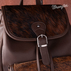 Wrangler Hair-on Cowhide Backpack