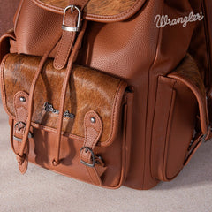 Wrangler Hair-on Cowhide Backpack