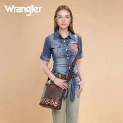 Wrangler Aztec Print Crossbody Bag