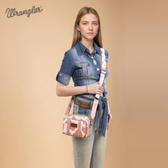 Wrangler Cow Print Crossbody Bag