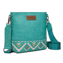 Wrangler Aztec Print Crossbody Bag