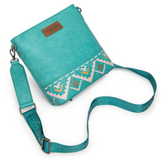 Wrangler Aztec Print Crossbody Bag