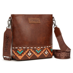 Wrangler Aztec Print Crossbody Bag