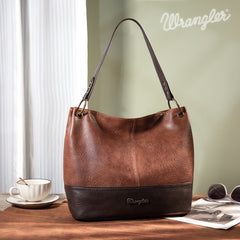 Wrangler Vegan Leather Hobo Bag