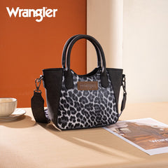 Wrangler Western Leopard Print Tote Bag