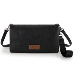 Wrangler Leather Printed Wristlet