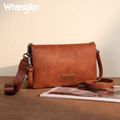 Wrangler Leather Printed Wristlet